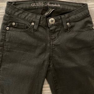 Guess black jeans sz 26